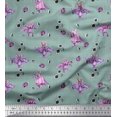 thumbnail image 1 of Soimoi Satin Silk Fabric Check,Spider & Bat Kids Print Sewing Fabric Yard 42 Inch Wide, 1 of 3