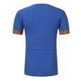 thumbnail image 2 of Chemises à Manches Courtes pour Hommes Mode Décontractée Manches Courtes Imprimé Col en V Pull T-Shirt Blouse Chemises Hommes Manches Courtes Chemises Hommes Manches Courtes Décontractées Chemises Hommes Manches Courtes Décontractées, 2 of 3