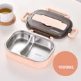 thumbnail image 4 of Preppy Lunch Box Preppy Lunch Box Pink Lunch Boxthermal Insulation Bento Box Tableware Set Portable Lunch Box Lunch Box Work Lunch Box for Men Work Lunch Box for Men, 4 of 4