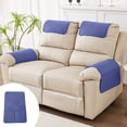 thumbnail image 3 of Sofa Armrest Cushion With Storage Pockets And Headrest Support 23.6 in x 15.7 in Polyester Rainproof Scratch Resistant, 3 of 6