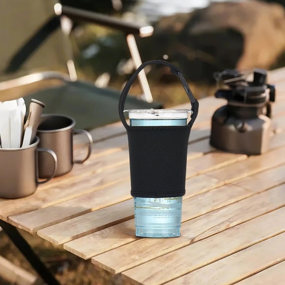 Tyidzon Handheld Beverage Cup Cover Scald With Buckle Can Be Equipped With A Strap Portable Cup Cover