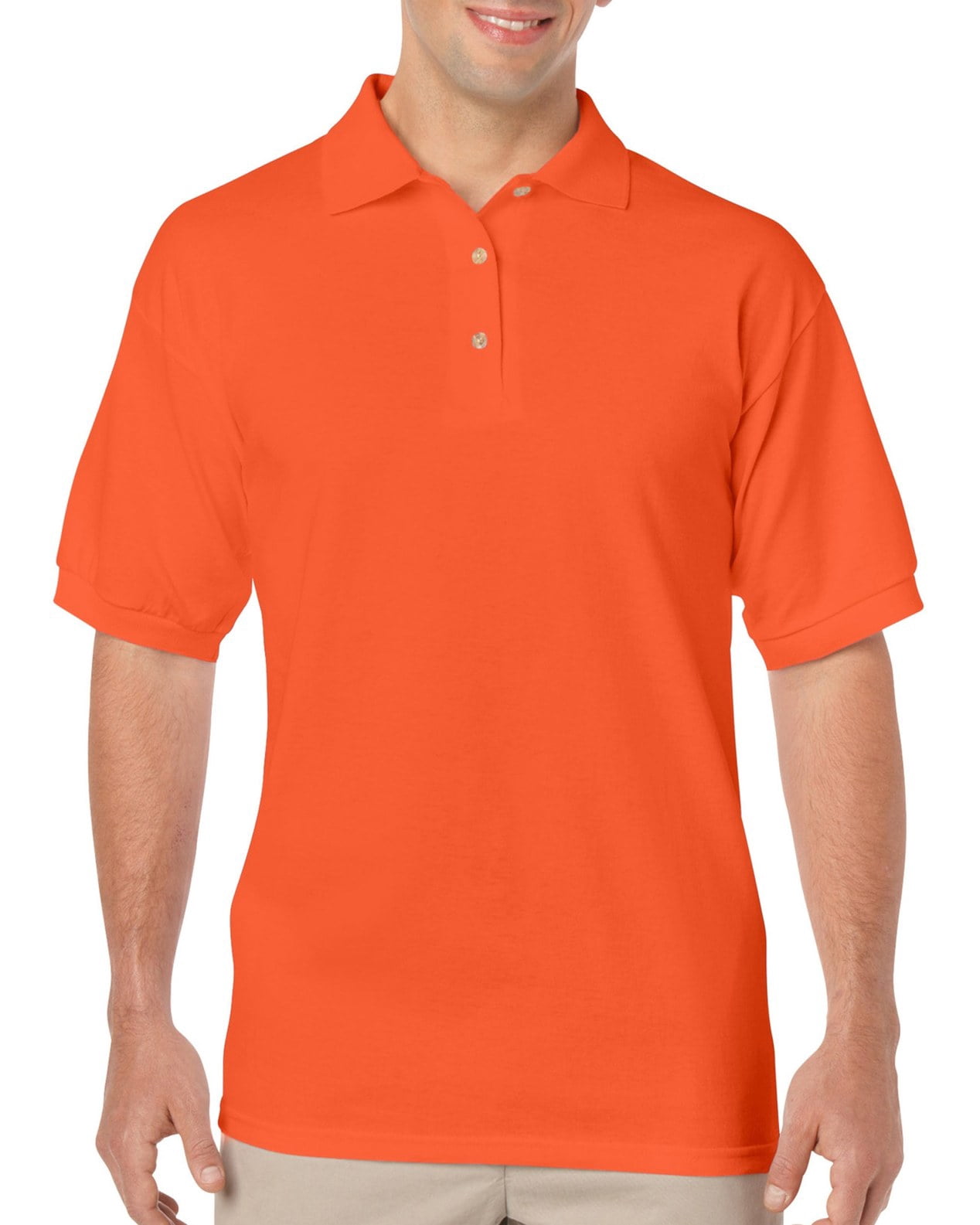 Gildan Mens DryBlend Jersey Sport Shirt , XL, Orange