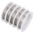 thumbnail image 1 of OUNONA Copper Wire for Crafting 5Set Thin Copper Wire Round Silver Jewelry Material Artists Use, 1 of 8