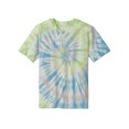 thumbnail image 1 of Gravity Threads Mens Tie-Dye Short-Sleeve T-Shirt - Watercolor Spiral - L, 1 of 1