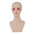 thumbnail image 3 of Xuanheng Female Mannequin Head Manikin Head Bust Versatile Display Prop Tabletop Display Style E, 3 of 8