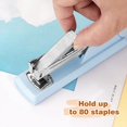 thumbnail image 3 of Agrafeuse, Agrafeuse de Bureau, Agrafeuse pour Bureau Portable Durable (Rose), 3 of 7