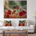 thumbnail image 4 of Design Art - Wild Red Poppy Flowers in Sky, 4 of 5