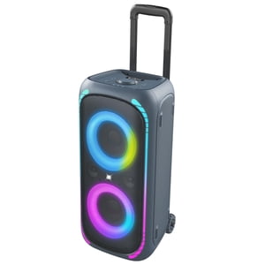 Onn. Haut-parleur Bluetooth sans fil avec multicolore LED Éclairage