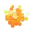 thumbnail image 2 of KLKCMS 130 Pcs Paillettes Rondes Amples 16 mm pour Fabrication de Bijoux Vêtement Robe de Mariée Jaune, 2 of 9