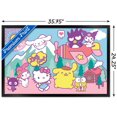 thumbnail image 2 of Hello Kitty and Friends - Happiness Overload Wall Poster, 14.725" x 22.375" Framed, 2 of 4