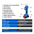 thumbnail image 4 of 30mm Brushless Cordless Electric Pruner Shear Fruit Tree Bonsai Pruning Branches Cutter Garden Tools ,Less Effort, 4 of 6