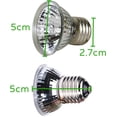 thumbnail image 3 of 4 Piece 75W UVA UVB Reptile Heat Lamp Bulb E26 Base Daylight Basking Reflector Amphibian Terrarium, 3 of 5