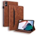 thumbnail image 1 of Pour Étui pour Redmi Pad 10,61 Pouces Étui de Luxe en Cuir PU à Rabat pour Tablette pour Funda Xiaomi Redmi Pad SE Étui pour Redmi Pad SE Étui Brun-Business Redmi Pad 10,61 Pouces, 1 of 6