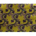 thumbnail image 4 of oneOone Georgette Viscose Fabric Spiral & Floral Block Print Sewing Fabric BTY 42 Inch Wide, 4 of 4
