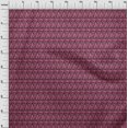 thumbnail image 3 of oneOone Silk Tabby Fabric Geometric & Floral Block Printed Fabric 1 Yard 42 Inch Wide, 3 of 4