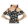 thumbnail image 3 of Bimba Robe Maxi d'Été à Épaules Dénudées pour Femmes, Tenue de Plage, Robes Florales pour les Vacances, 3 of 9