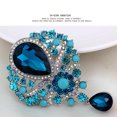 thumbnail image 2 of Heliisoer European And American Luxury Banquet Jewelry Drop Brooch, 2 of 2