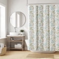 thumbnail image 1 of Rideau de douche en tissu décoratif avec designs botaniques Mainstays, 1 of 7