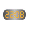 thumbnail image 1 of Maytalsory Table Clock Two Alarms Brightness Adjustment Night Mode 2. Time Alarm Clock White yellow light, 1 of 6