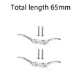 thumbnail image 4 of 2.5 Inch 316 Stainless Steel Marine Boat Flagpole Cleat Hook with Screws, 4 of 8