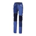 thumbnail image 1 of Honganda Women?s Contrast Color Stitching High-waist Slim Fit Straight Jeans, 1 of 10