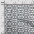 thumbnail image 1 of oneOone Polyester Lycra Fabric Argyle Style Ikat Printed Craft Fabric BTY 56 Inch Wide, 1 of 4