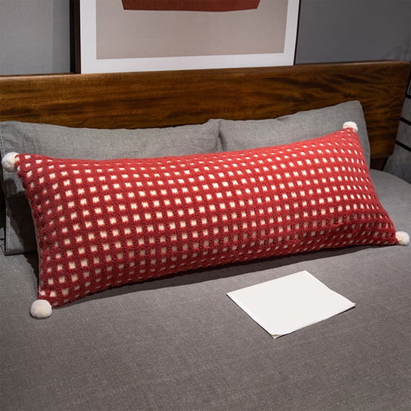Yhmxh Coussins, Coussins Décoratifs en Velours Doux, Long Coussin, Coussin Spécial pour Filles pour Dormir, Coussin de Sofa, Sommeil sur le Côté, Pince-Jambes, Coussin de Chevet pour Dortoir, Plusieurs Couleurs Disponibles, Longs Coussins