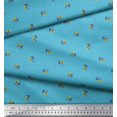 thumbnail image 2 of Soimoi Viscose Chiffon Fabric Frog Animal Print Fabric by The Yard 42 Inch Wide, 2 of 3