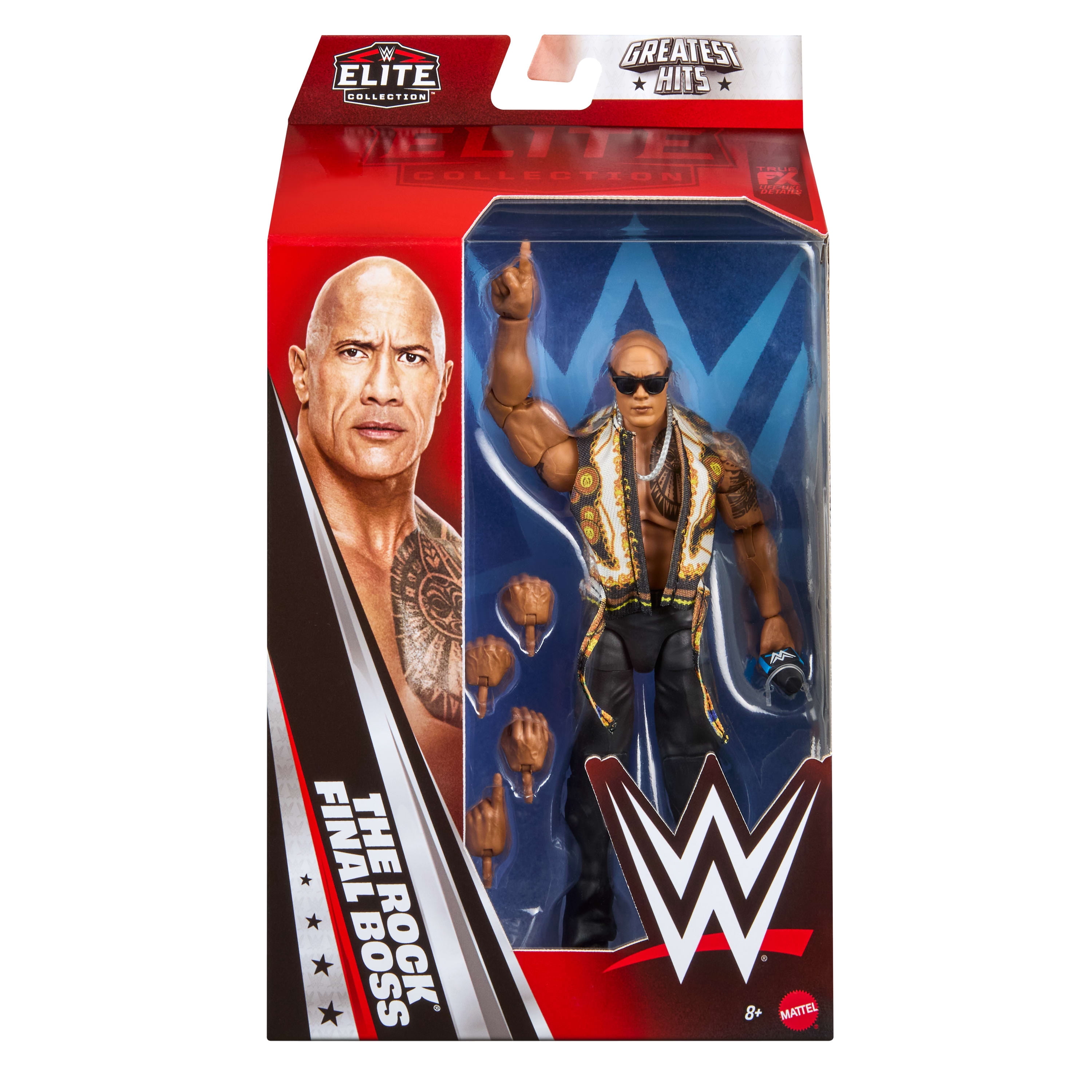 WWE Elite Collection Greatest Hits The Rock Final Boss Action Figure