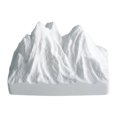 thumbnail image 1 of jesticaly Tabletop Ornament Snow Mountain Statue for Table Centerpieces Indoor Cabinet Style A Style A, 1 of 6