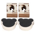 thumbnail image 3 of Noref Wood Mini Chalkboard Signs Place Cards Small Blackboard Weddings Parties Decor, 3 of 8