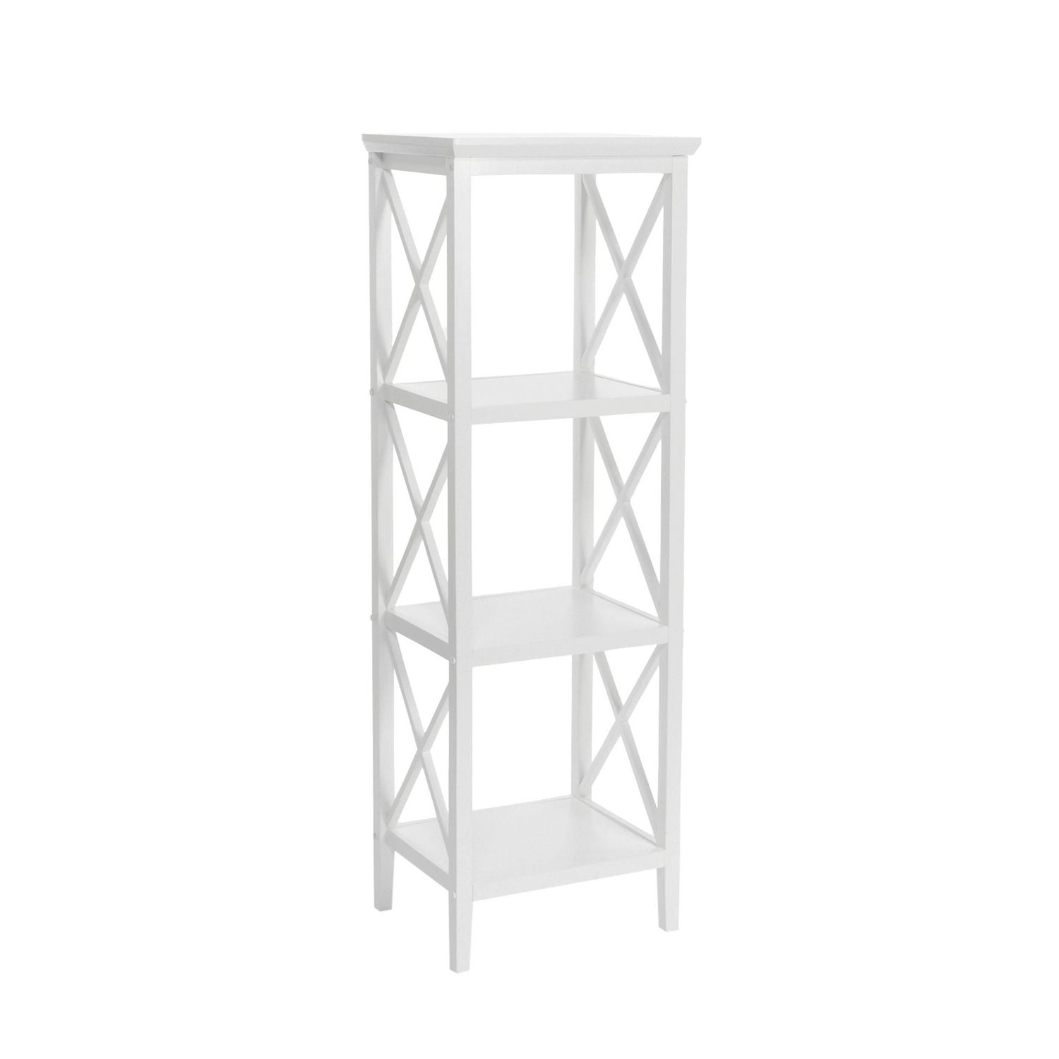 La Crosse Tour de rangement de 54" - Blanc