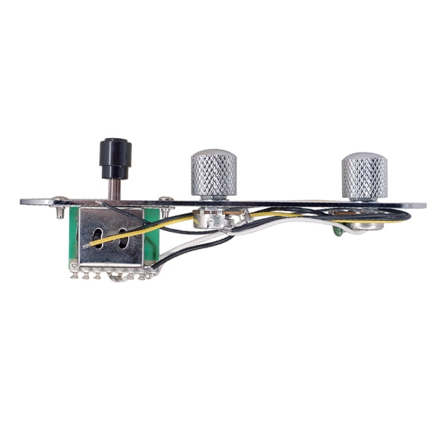 Milaget 3 Way Prewired Control Plate Wiring Harness with Switch Knobs for Electric