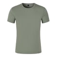 thumbnail image 2 of CEHVOM T-shirt d'Été pour Homme à Col Rond en Coton Mercerisé à Manches Courtes, 2 of 3