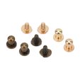 thumbnail image 4 of Chicago Screws, High Hardness Round Head Button Stud Glossy Appearance 200 Sets  For Leather Gold And Bronze Color, 4 of 8