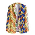 thumbnail image 1 of Men‘s Autumn And Winter Long Sleeve Printed Suit Coats Blouse, 1 of 6