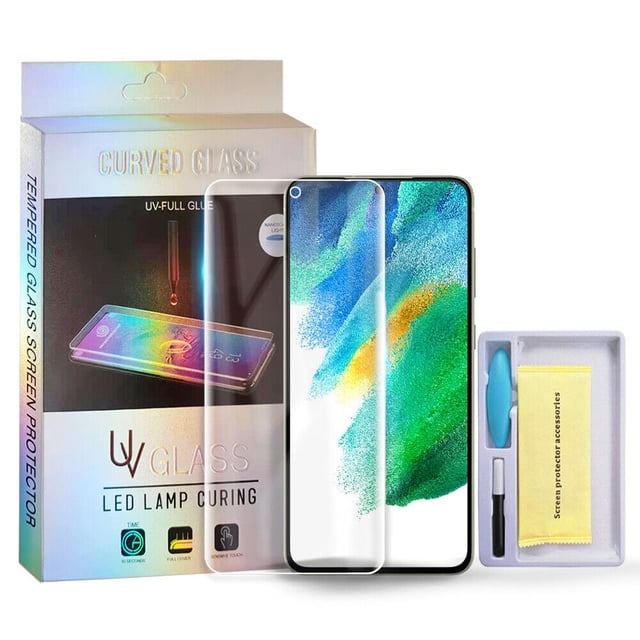 Samsung Screen Protector Galaxy S21 Plus UV Liquid Gel Tempered Glass Film Guard