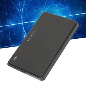2.5in HDD SSD Enclosure Black USB3.0 Mechanical  Serial Port SSD HHD External Mobile Hard Drive Case for Laptop Portable