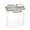 Green, variant on Nrmrq Holiday Deals Airtight Food Storage Containers, Kitchen Airtight Jars with Lid Storage Box, Stackable Food Containers Kitchen Cabinets Organize Pet Food Treats