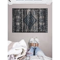 thumbnail image 4 of Vintage Aztek Grey & Beige 2' x 3' Accent Rug, 4 of 6