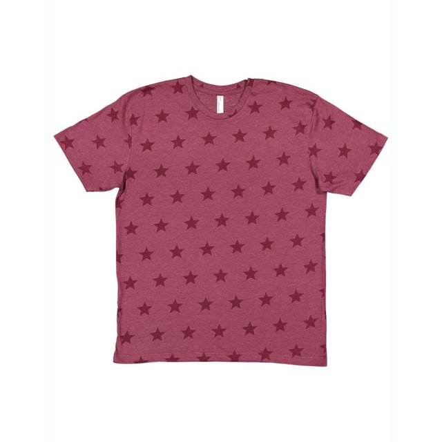T-shirt Imprimé Étoile, 2TG, Étoile Bordeaux