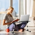 thumbnail image 2 of Bureau pour Ordinateur Portable pour Lit, Bureaux de Genoux Plateaux de Lit pour Manger Écrire, Support d'Ordinateur Portable Réglable, Table de Genoux Pliable dans Sofa et Canapé, 2 of 9