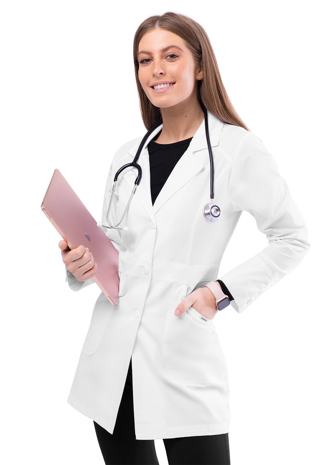 "Adar Manteaux de Laboratoire Universels pour Femmes - Perfection 32 Pouces" Manteau de Labo"