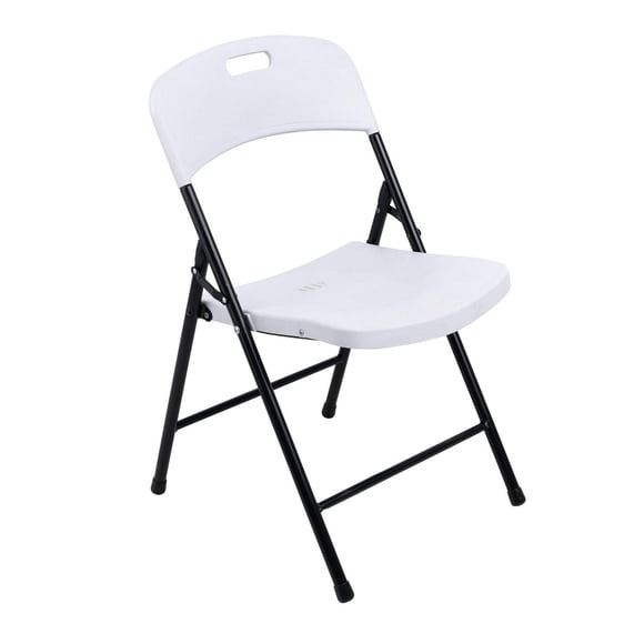 Chaise pliante blanche Peakform