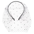 thumbnail image 1 of Miangastore 1 Pce Voile de Strass Bande de Cheveux Accessoire Photo de Fête Bandeau de Mariée, 1 of 8