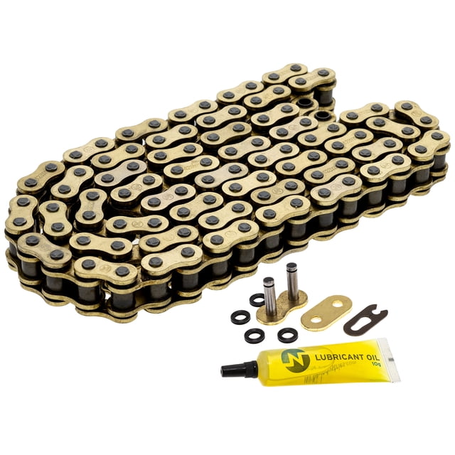 Niche Gold 428 X-Ring Chain 100 Links With Master Link Motorcycle 519-CDC2548H