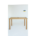 thumbnail image 2 of CHK Table Scandinave / Table Rectangulaire Polyvalente en Placage de Chêne / Bureau d'Ordinateur Ou Table de Salle à Manger, 2 of 7