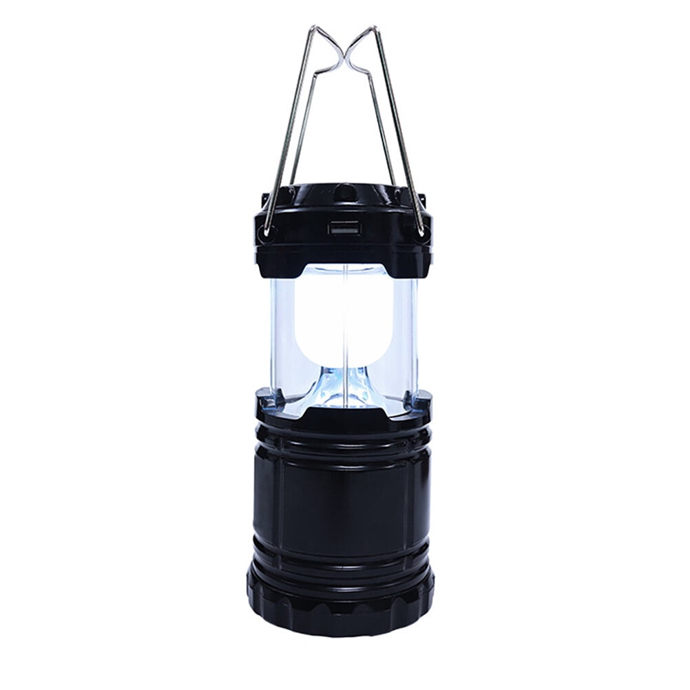 Camping Light Black Abs Lithium Battery 1Pcs 7.3x3.3x3.3in
