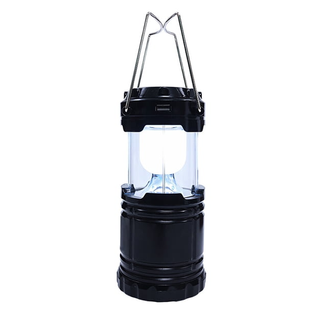 Camping Light Black Abs Lithium Battery 1Pcs 7.3x3.3x3.3in