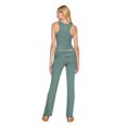 thumbnail image 3 of No Boundaries Women's Rib Pajama 2-Piece Set, 3 of 6